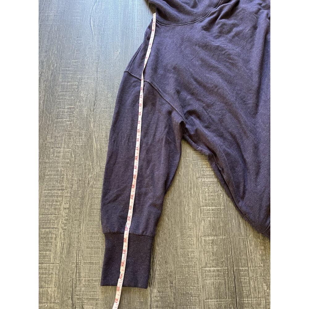 Athleta Balance Cinch Violet Sweatshirt Tunic Long Sleeve Turtleneck Size XL - Picture 11 of 11